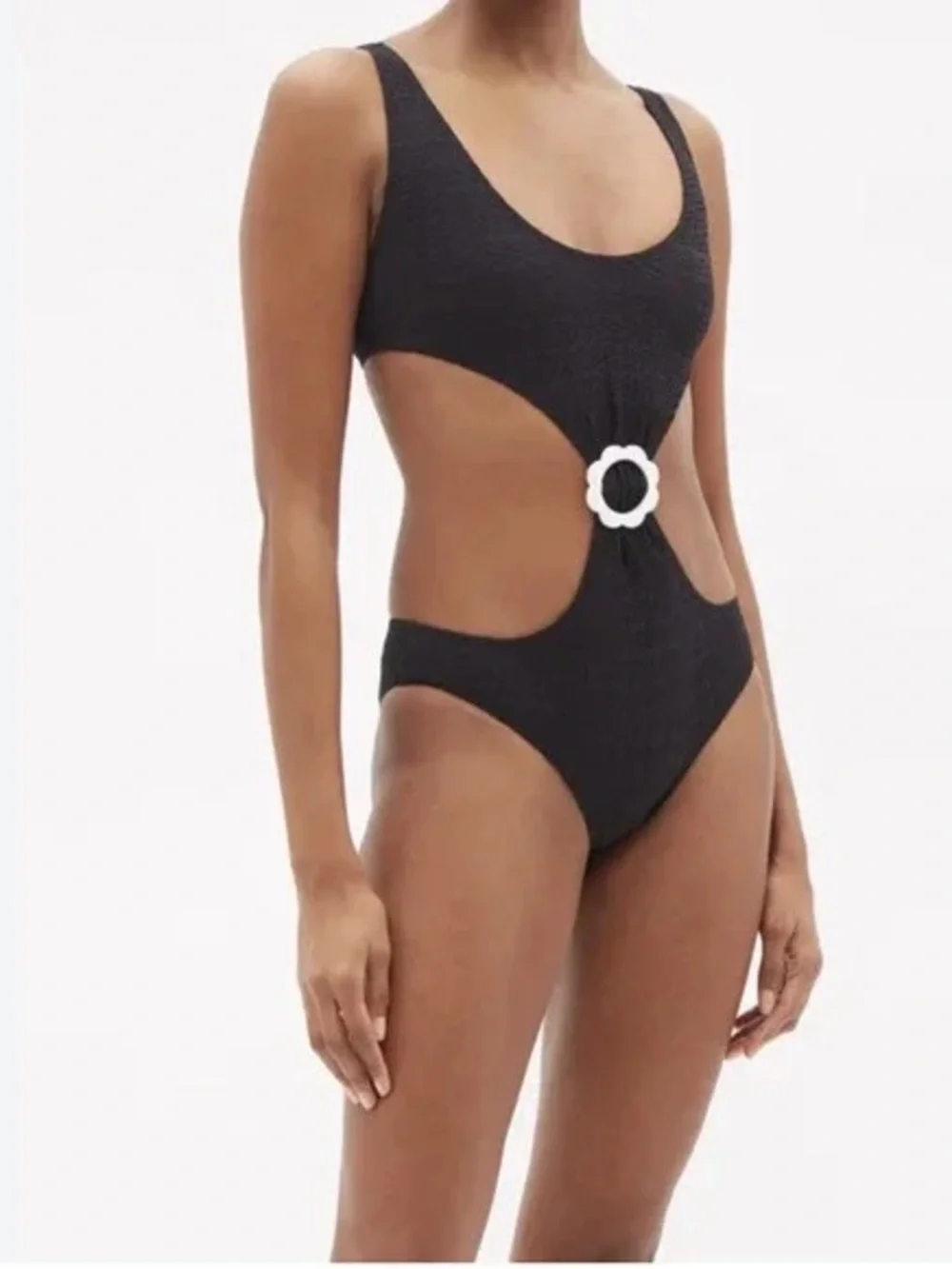 Lisa Marie Fernandez Cut Out Bathing Suit 2 NWOT